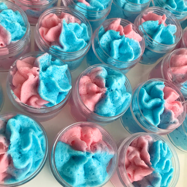 Cotton Candy Whipped Lip Scrub | Cotton Candy Clouds Whipped Lip Scrub